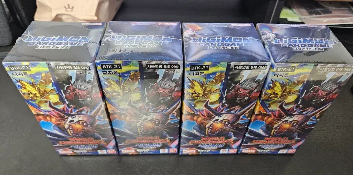 デジタルモンスター WORLD CONVERGENCE ブースターパック 21弾 4ボックスまとめ