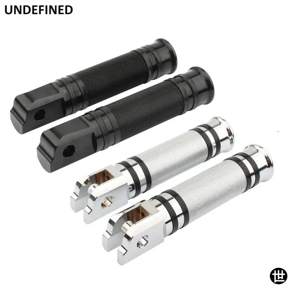 オートバイフットペグローレット加工フットレストフロント/リアフットペグハーレーダビッドソン ソフテイル スリム ファットボーイ ストリ