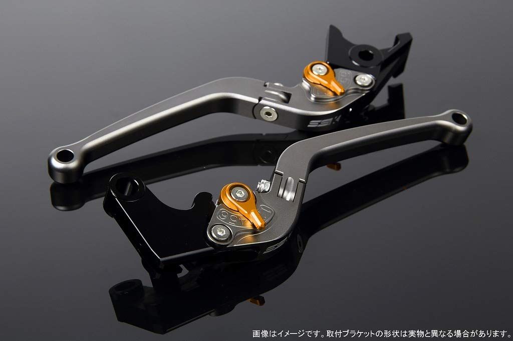新品 SSK アジャストレバー スタンダード可倒式 レバー本体カラー:マットチタン アジャスターカラー:マットゴールド LVAM056TM-GD