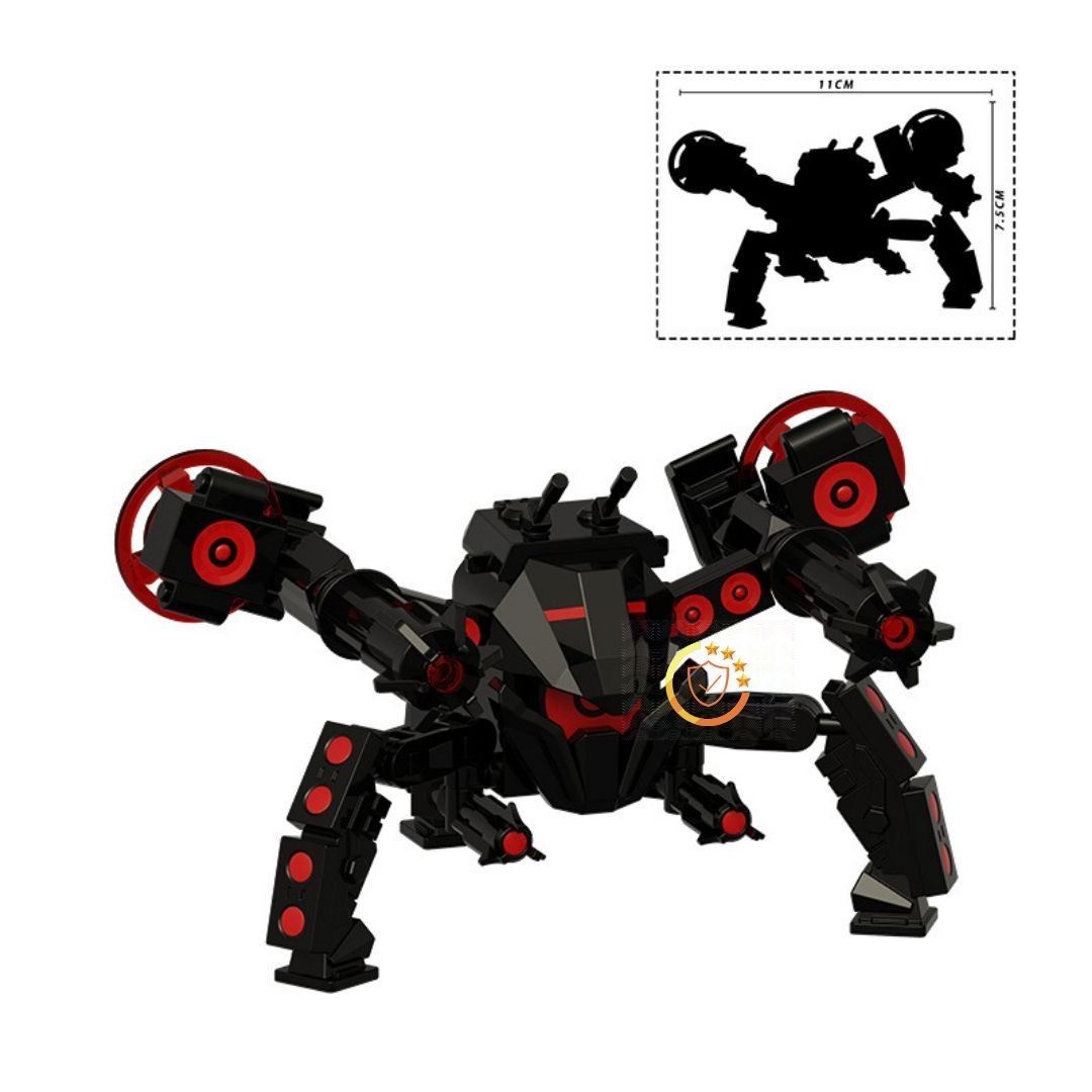 スキビディトイレ Lego レゴ 互換 組み立て式 フィギュア カメラメック