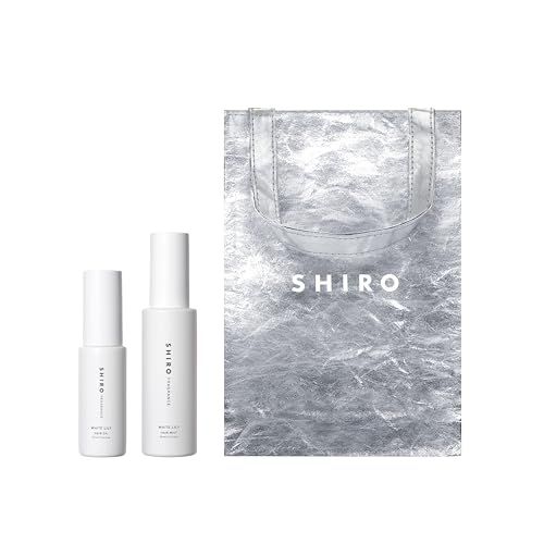 【新品】【SHIRO公式ギフト】SHIRO ホワイトリリー ヘアケアキット ヘアミスト 80mL＋ ヘアオイル 30mL ヘアケア ギフトペーパーバッグ付き f20c4be7