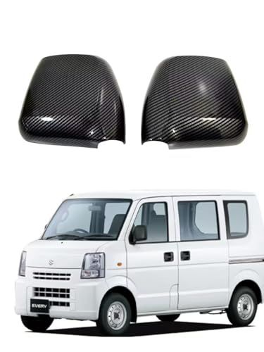 エブリイバン DA64V ドアミラー サイドミラー ドア サイド ミラー カバー エブリー メッキドアミラーカバー (カーボン調)ts 60ccc862