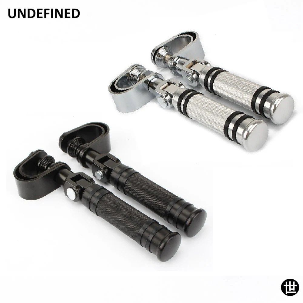 オートバイフットペグ 25MM 32MM クラッシュバー Oリングクランプ マウント フットレスト フットペグ ハーレー ホンダ ヤマハ ツーリング