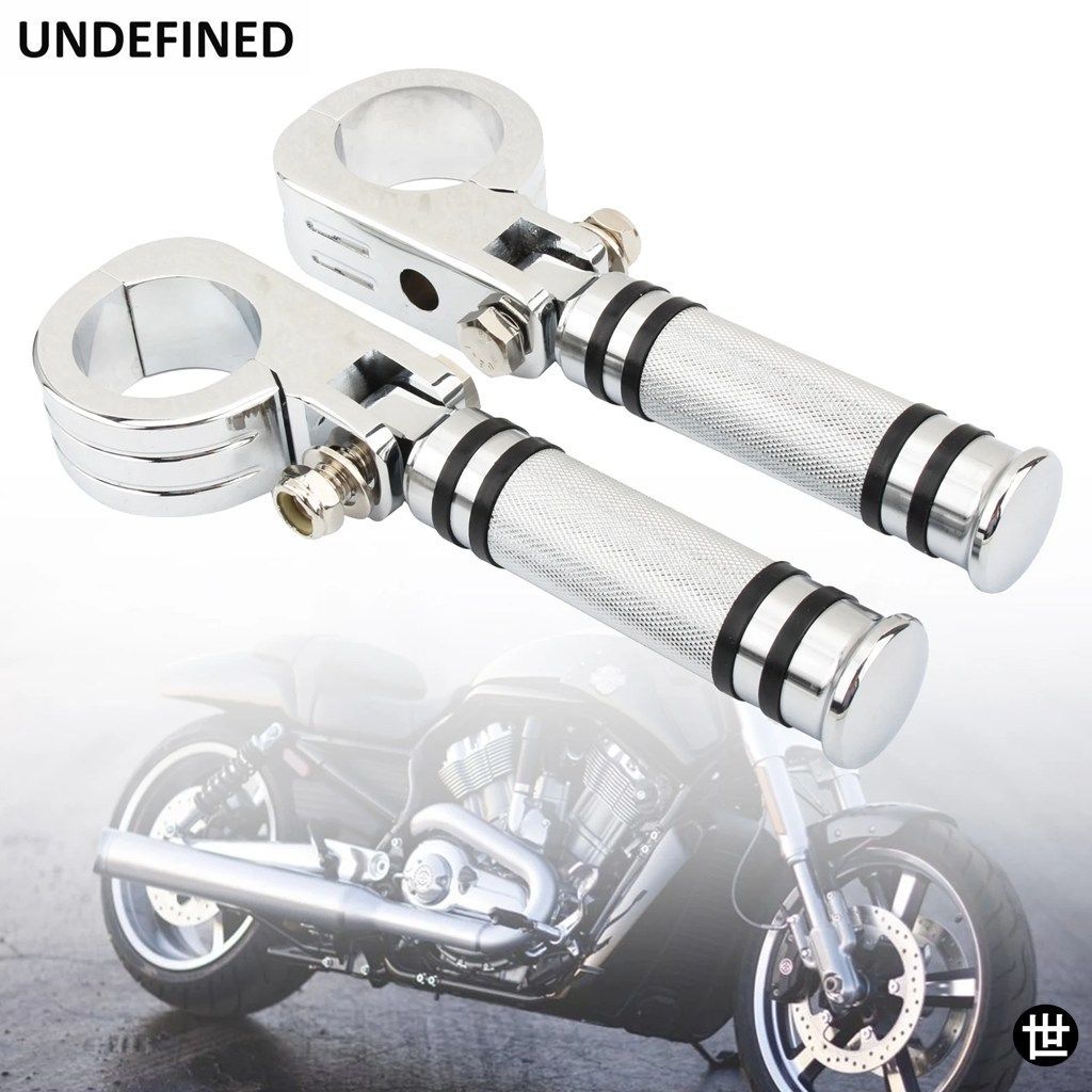 オートバイペグ 38MM エンジンガード バーマウント クランプ ブラケット フットペグ フットレスト ハーレー ホンダ ヤマハ対応