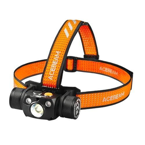 R◆ACEBEAM H30 LED ヘッドライト 明るい 4000ルーメン/USB-C充電式 /3種類の光源/実用点灯200時間/IP68防水 ヘッドランプ ヘルメット 釣り 登山 防災 作業用 アウトドア用 頭につける ライト (昼白色50 128a798e