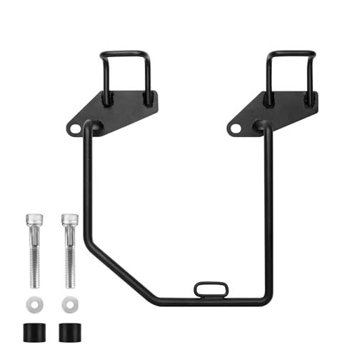 BJBT バイク用 サイドバッグサポート レブル（Reble）250 サドルバッグサポート レブル500（2020 2021 2022 2023）専用サイドバックサポート 左側専用 高強度 アルミニウム （Reble 250/500左用）ブラ 276ce5c3