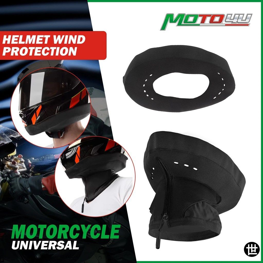 ヘルメット風防オートバイ自転車用ヘルメット風防防音ブラックホットヘルメットジッパー