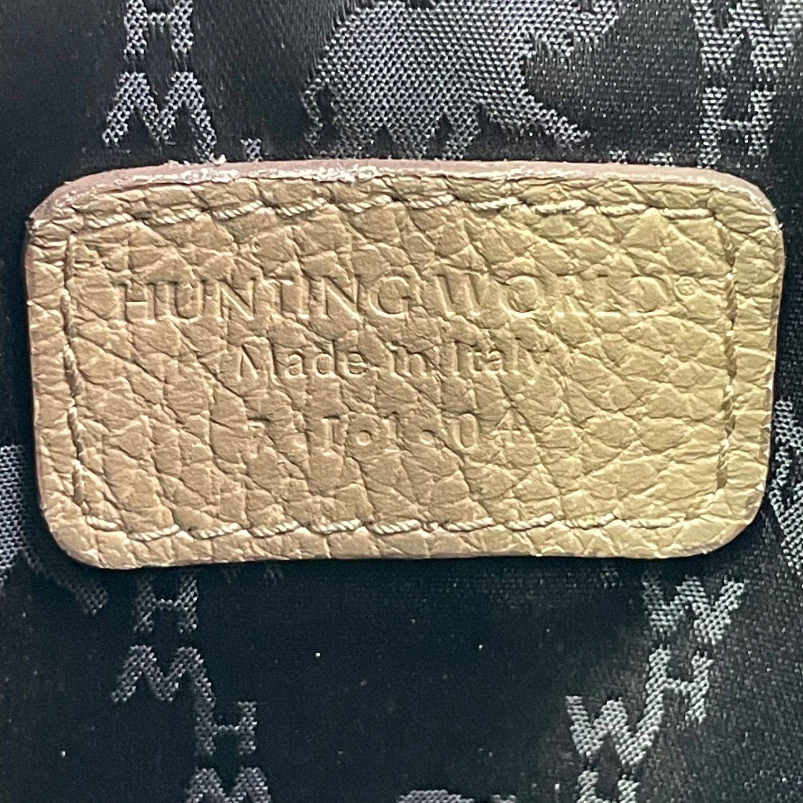 HUNTING WORLD ハンティングワールド ショルダーバッグ 斜め掛け 