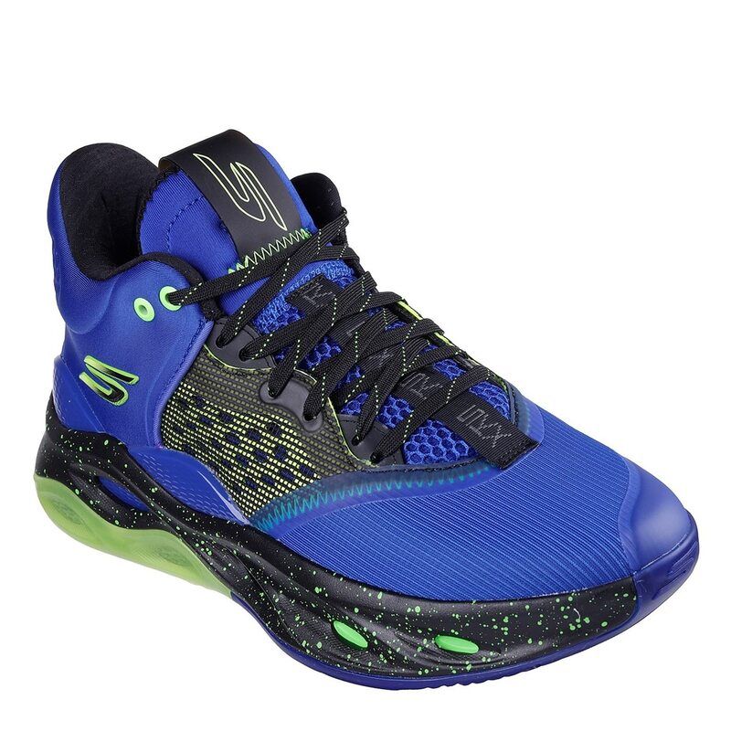 スケッチャーズ メンズ シューズ スニーカー メッシュ Skechers Durable Stability Mesh Comfort Coll LowTop Trainers Mens BlueBl