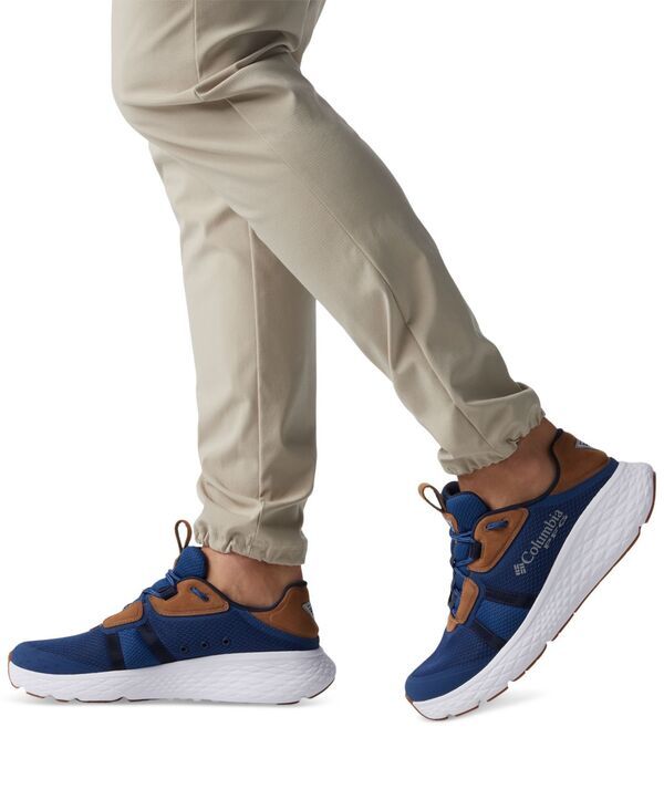 コロンビア メンズ シューズ スニーカー Columbia Mens Castback TC PFG Fishing Sneakers Carbon Collegiate Navy ネイビー