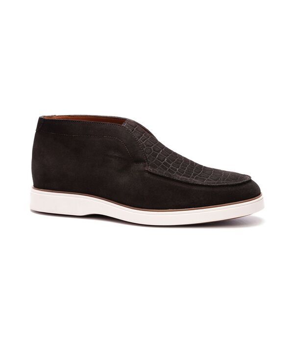 カルロスサンタナ メンズ シューズ ブーツ・レインブーツ Carlos by Carlosantana Mens Joplin Chukka Boots Dark brown suede ブラウン