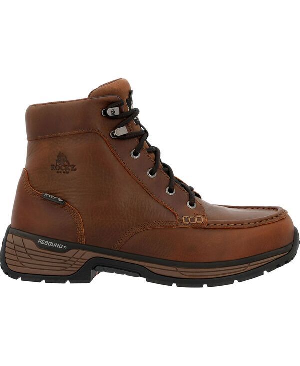 ロッキー メンズ シューズ ブーツ・レインブーツ ROCKY Mens Treadflex 6 Composite Toe Work Boot Crazy horse