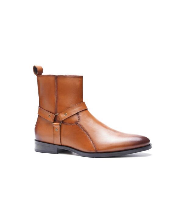 カルロスサンタナ メンズ シューズ ブーツ・レインブーツ Carlos by Carlosantana Mens Harley Harness Boots Tan Burnished タン
