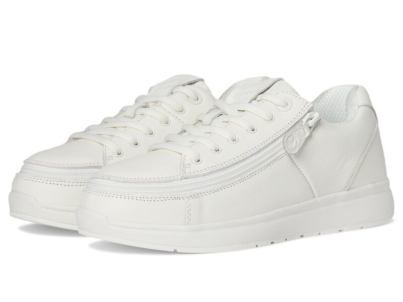 ビリーフットウェア レディース シューズ スニーカー プラスサイズ BILLY Footwear Comfort Plush White Leather ホワイト