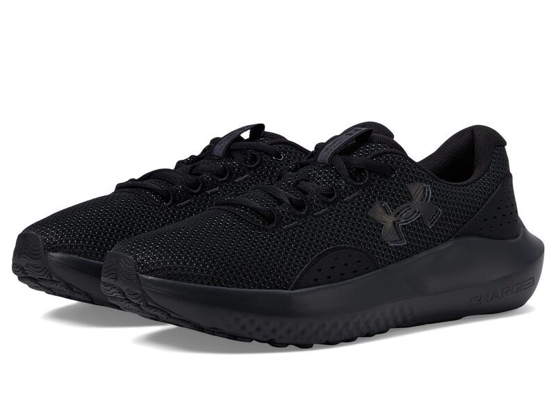 アンダーアーマー レディース シューズ スニーカー Under Armour Charged Surge 4 BlackBlackBla ブラック