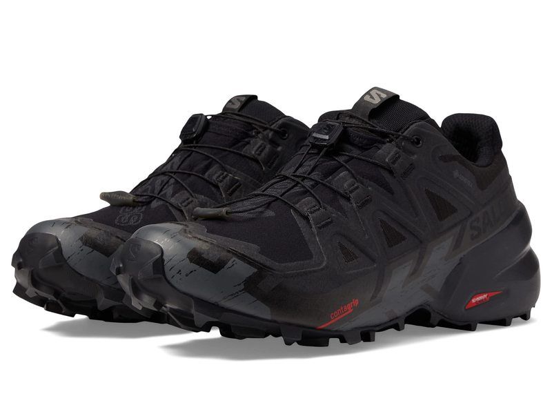 サロモン メンズ シューズ スニーカー Salomon Speedcross 6 GTX BlackBlackPha ブラック
