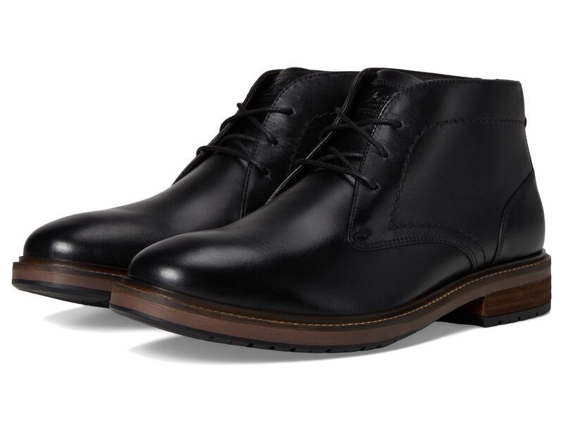 フローシャイム メンズ シューズ ブーツ・レインブーツ Florsheim Forge Plain Toe Chukka Black ブラック