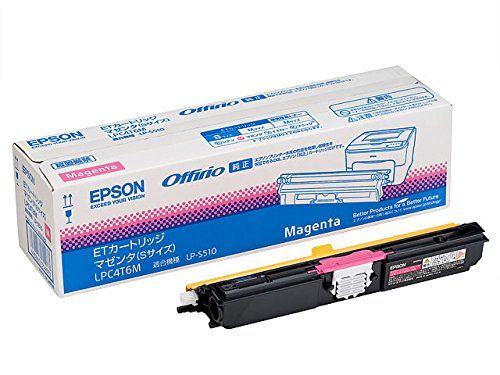 新品 EPSON ETカートリッジ LPC4T6M マゼンタ Sサイズ 1600ページ LP-S510用