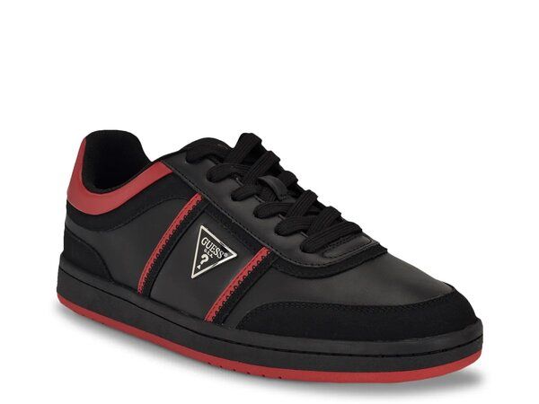 ゲス メンズ シューズ スニーカー Guess Lasen Sneaker Black ブラック