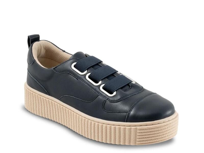 トロッターズ レディース シューズ スニーカー プラットフォーム Trotters Bliss Platform Sneaker Navy ネイビー