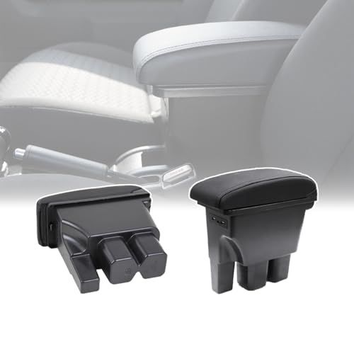 Temiry アームレスト 新型ジムニー用 JB64W JB74W 専用 コンソールボックス ジムニーシエラ用 アクセサリー 肘置き 多機能 取付簡単 ジムニー用 車内パーツ ジムニー アームレスト jb64 ブラック（ジムニーノマドに対応で 3941ac28