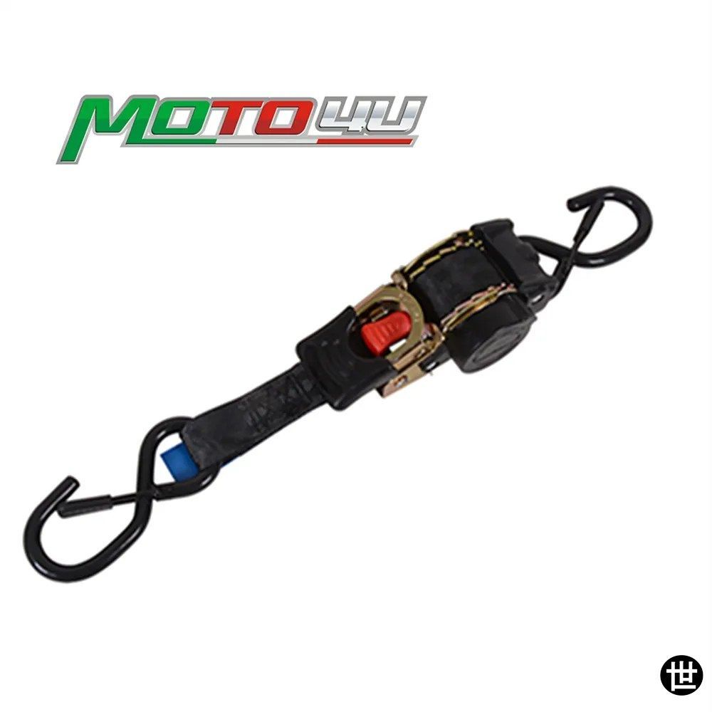自動格納式 持ち運び ラチェット式タイダウンストラップ Sフック カムストラップ バックル