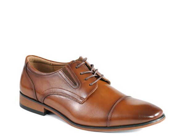 ゲス メンズ シューズ オックスフォード キャップ Guess Sulai Cap Toe Oxford Cognac