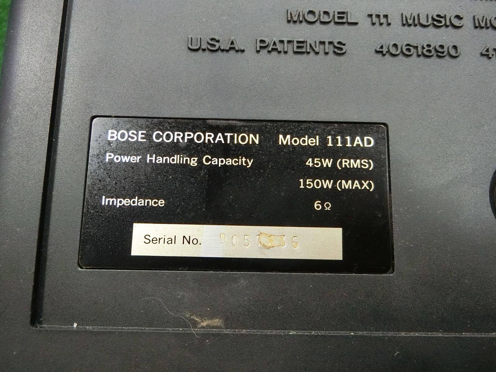 16515] 送料無料 Bose 111AD スピーカー 2個セット - メルカリ