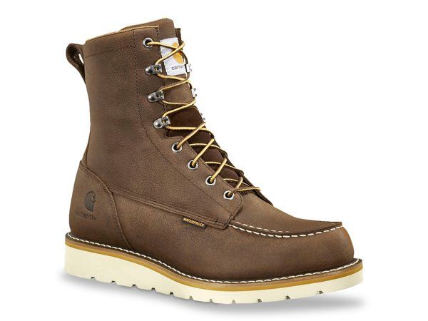 カーハート メンズ シューズ ブーツ・レインブーツ Carhartt 8IN Boot Dark Brown ブラウン