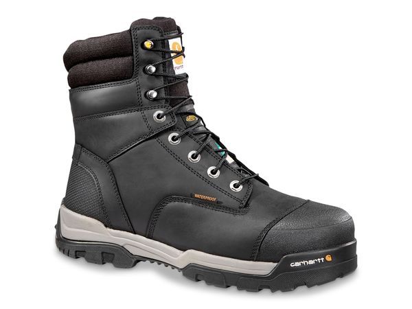 カーハート メンズ シューズ ブーツ・レインブーツ Carhartt Ground Force Work Boot Black ブラック