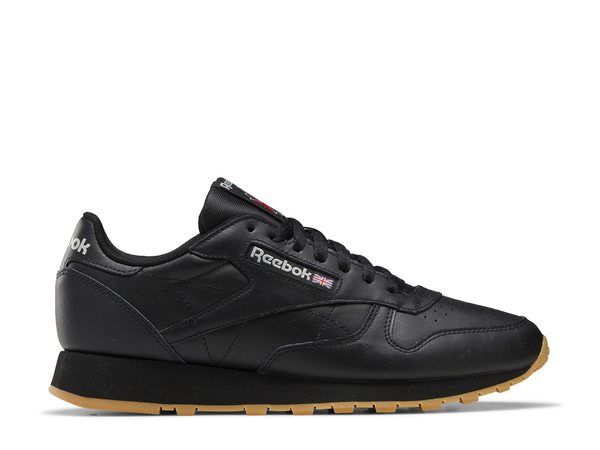 リーボック メンズ シューズ スニーカー レザー Reebok Classic Leather Sneaker Mens Black ブラック
