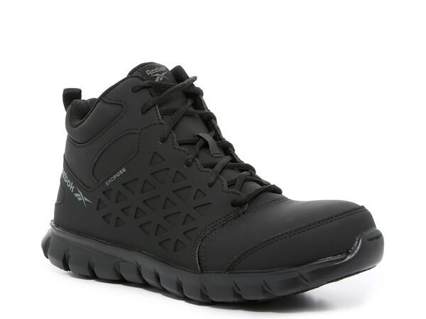 リーボック メンズ シューズ スニーカー ブーツ Reebok Sublite Cushion Work Sneaker Boot Mens Black ブラック