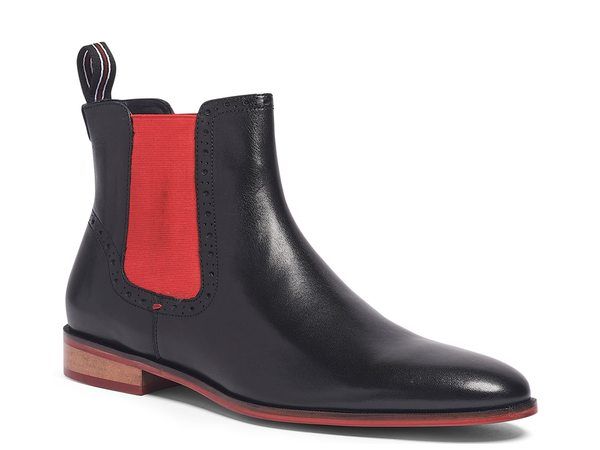 カルロスサンタナ メンズ シューズ ブーツ・レインブーツ Carlos by Carlos Santana Mantra Boot Black Leather ブラック