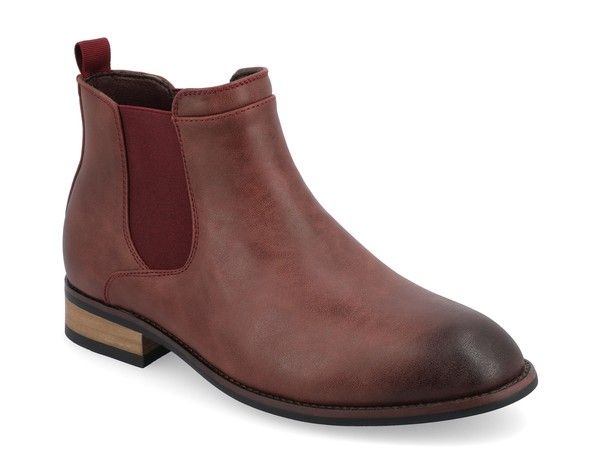 バンス メンズ シューズ ブーツ・レインブーツ Vance Co Landon Boot Red レッド