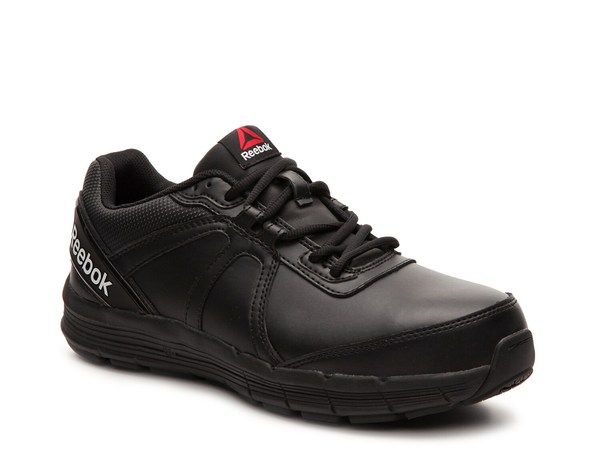 リーボック メンズ シューズ スニーカー Tシャツ Reebok Work Guide 30 Steel Toe Work Shoe Black ブラック