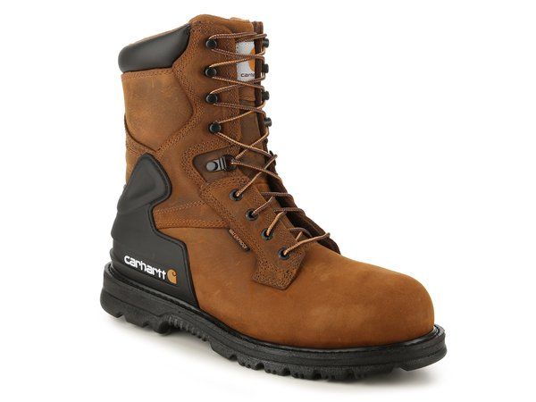 カーハート メンズ シューズ ブーツ・レインブーツ Carhartt Bison Work Boot Cognac