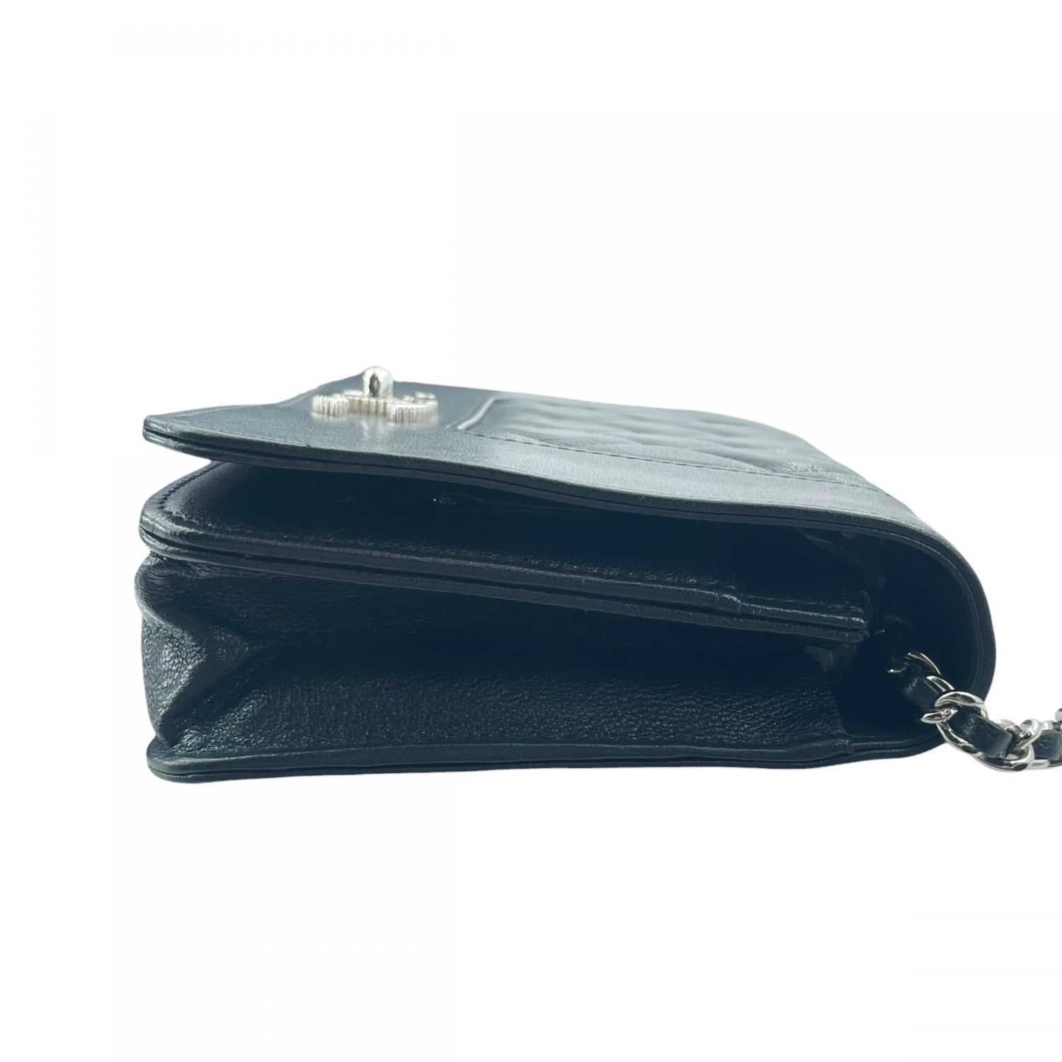 中古】 CHANEL シャネル マドモアゼル チェーンウォレット A80972
