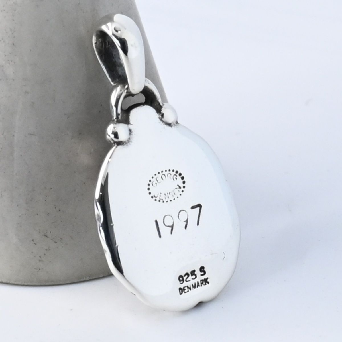 研磨済】GEORG JENSEN 97年製 ペンダントトップ シルバー925 ジョージ