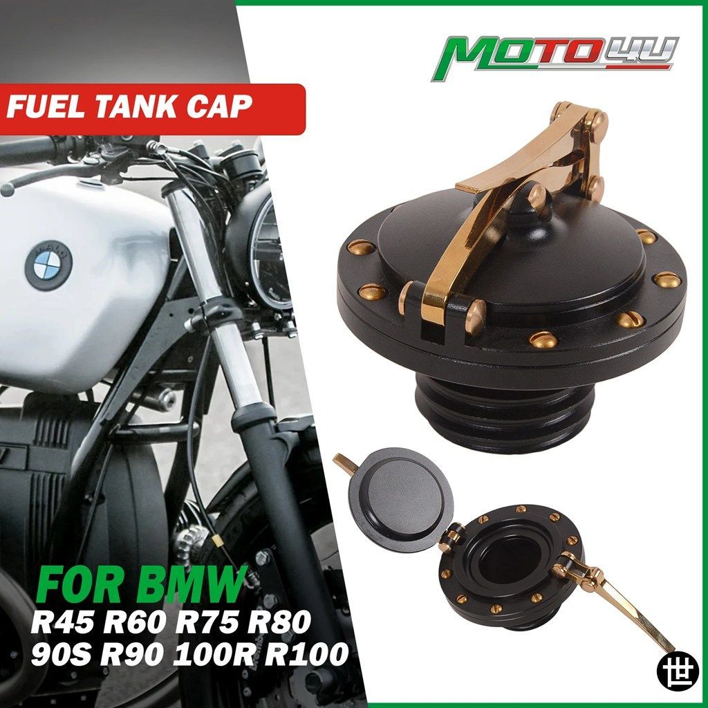 BMW R45 R60 R75 R80 90S R90 100R R100用オートバイ燃料タンクガスキャップカバー