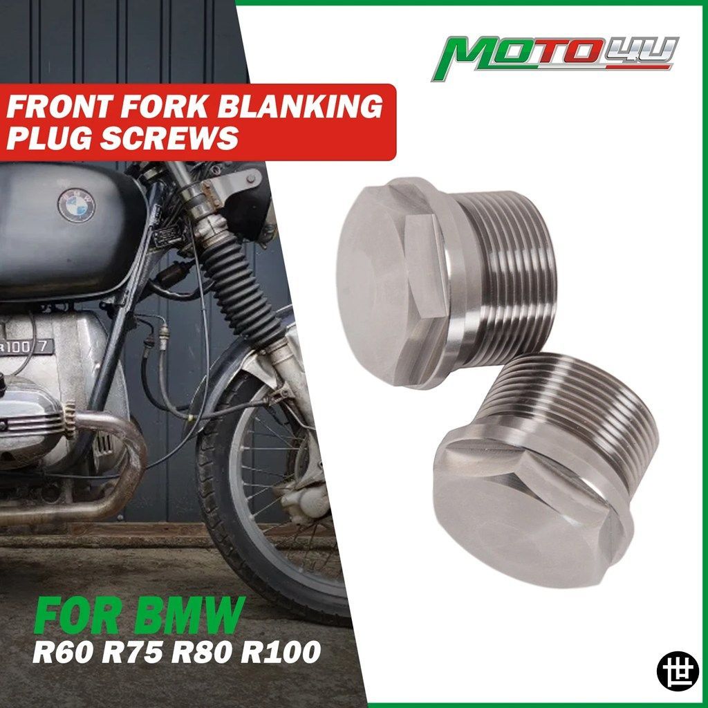 BMW R60 R75 R80 R100 R80G/S M30*1.5 フロントフォークブランキングプラグネジ フロントフォークキャップボルト 2個 オートバイアクセサ