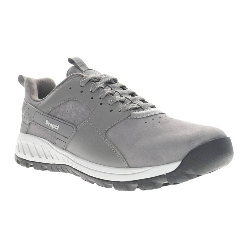プロペット メンズ シューズ スニーカー Propet Visp Mens Waterproof Trail Shoes Gray Suede グレー