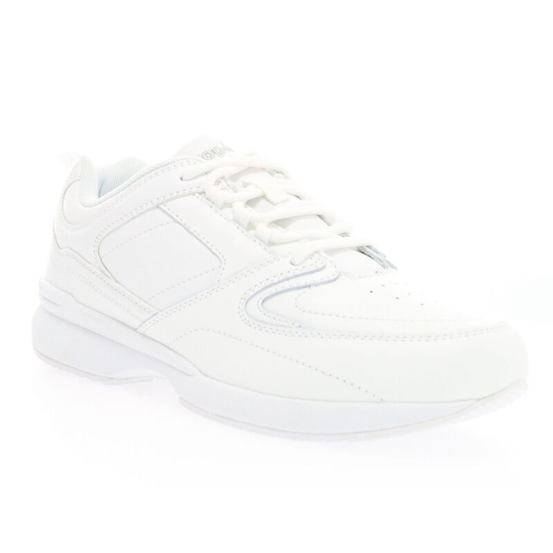プロペット レディース シューズ スニーカー レザー Propet Lifewalker Womens Leather Sport Sneakers White ホワイト
