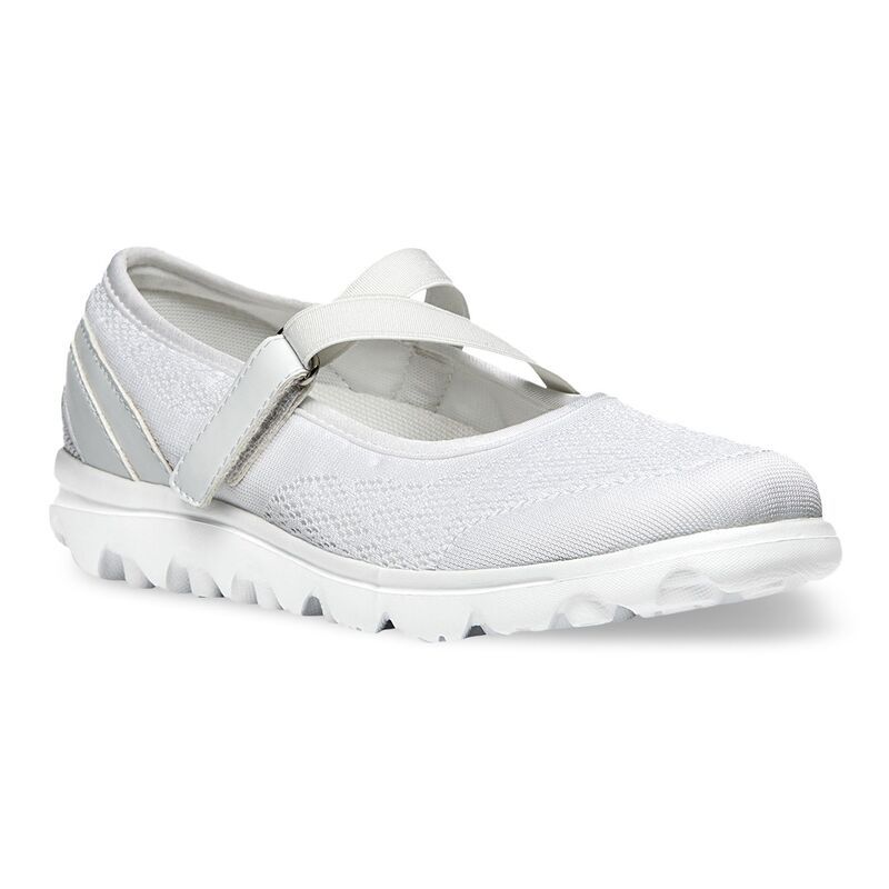 プロペット レディース シューズ スニーカー PropetravelActiv Womens Mary Jane Walking Shoes White ホワイト