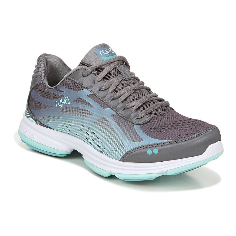 ライカ レディース シューズ スニーカー プラスサイズ Ryka Devotion Plus 3 Womens Walking Shoes Quiet Gray グレー