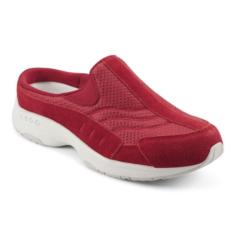 イージースピリット レディース シューズ スニーカー Easy Spiritraveltime Womens Fashion Mules Red レッド