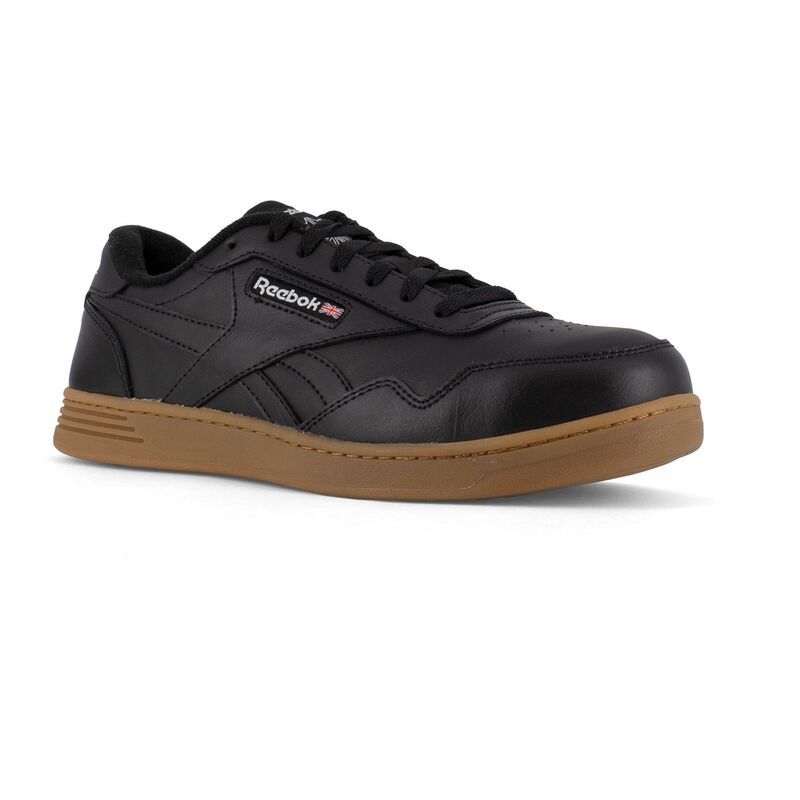 リーボック メンズ シューズ スニーカー Reebok Work Club MEMT Mens ESD Rated Composite Toe Gum Sole Shoes Black ブラック