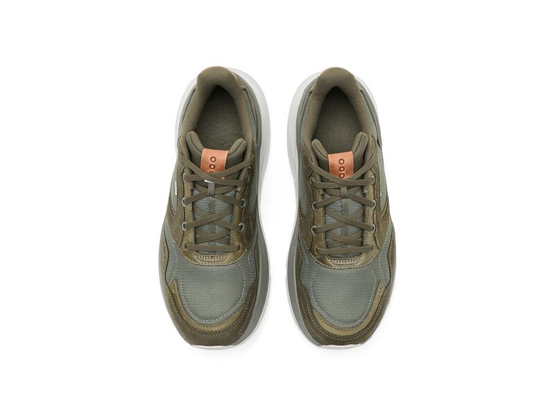 サッカニー メンズ シューズ スニーカー Saucony Guide Metrolive オリーブ