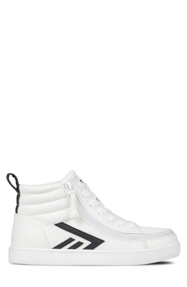 ビリーフットウェア メンズ シューズ スニーカー BILLY Footwear Classic High Top Sneaker White And Black ホワイト