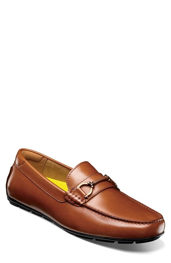 フローシャイム メンズ シューズ ローファー Florsheimotor Moc Toe Bit Driving Loafer Multiple Widths Available Cognac マルチ