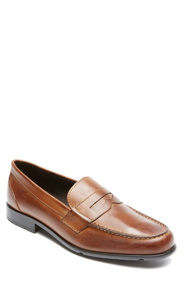 ロックポート メンズ シューズ ローファー Rockport Classic Penny Loafer Wide Width Available Tan タン